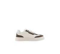 Armani Exchange Men Lion Sneaker, Off White Musk, 11 UK