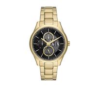 Armani Exchange Men's Multifunction Gold Tone Stainless Steel Bracelet Watch