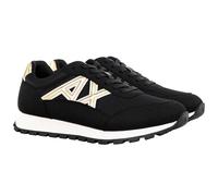 Armani Exchange Men’s Sneakers - Microsuede Mesh Retro Logo