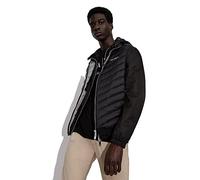 ARMANI EXCHANGE Black Gilet Vest Feather Padding AX Logo With Pouch Size S BNWT