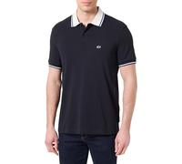 Armani Exchange Logo Collar Slim Fit Polo Shirt, Navy, Size Xl, Men Navy