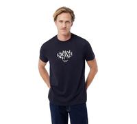 Armani Exchange Men's 3D Printed Front Logo Plain T-Shirt (Pack of 1)