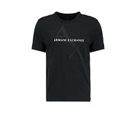 Armani Exchange Men's 8nzt76 T Shirt, Black, S UK