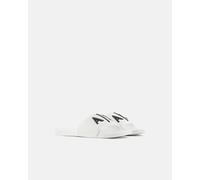 Armani Exchange Mens A|X Logo Sliders - Optical White/Black K488 - Optical White/Black K488 - UK11 EU45 US12