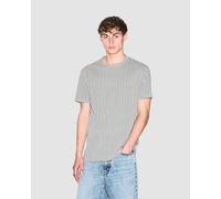 Brand All Over T-Shirt Cream XL