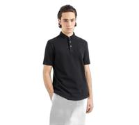 Armani Exchange Men's Ax Stacked Logo Garment Dyed Cotton Piquet Polo Polo Shirt