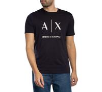 Armani Exchange Men's Big Logo Graphic Slim T-Shirt, Black