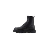 Armani Exchange Men's Black Edition, Chunky Sole, Real Leather Ankle Boot, 9.5 UK