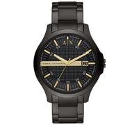 Armani Exchange Men's Black Stainless Steel Bracelet Watch