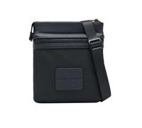 Armani Exchange Men's Box Logo Crossbody Bag, Black, One Size