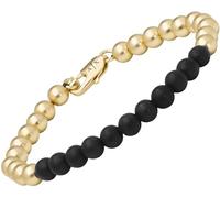 Armani Exchange men's bracelet beads metal two-tone, AXG0119710