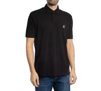 Armani Exchange Men's Chest Logo Polo Shirt, Black