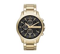 Armani Exchange AX2137 Men's | Black Chronograph Dial | Gold Watch