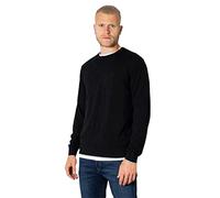 Armani Exchange Men's Crew Neck, Front Embroidered Ton Sur Ton Logo Sweater Sweater (Pack of 1)