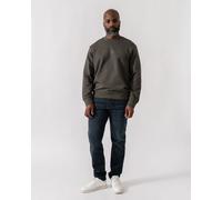 Armani Exchange Mens Crew Neck Sweatshirt with Tonal Milano/New York Logo -