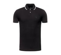 Armani Exchange 8nzf75 Short Sleeve Polo Black S Man