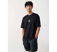 Armani Exchange Mens Embroidered A|X Centre Logo T-Shirt - Deep Navy UB101 - Deep Navy UB101 - M