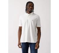 Armani Exchange Mens Embroidered A|X Monogram Short Sleeve Polo Shirt - Off