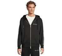 Armani Exchange Men's Essential, Logo Signature, Full Zip Hooded Sweatshirt