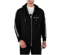 Armani Exchange Men's, Essential, Logo Signature, Full Zip, Sweatshirt, Black, XXL, Balck, XXL