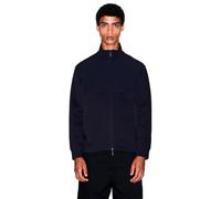 Armani Exchange Men's Essential, Long Sleeve, Contrast Top Sweatshirt, Blue, M, deep navy, M