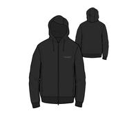 Armani Exchange Men's Genuine Cotton, Zipped, Long Sleeve Side Logo Hooded Sweatshirt (pack of 1)