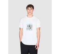 Armani Exchange Xm002214_af10356 Short Sleeve T-shirt White M Men