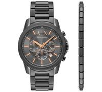 Armani Exchange Men's Grey Stainless Steel Bracelet Watch