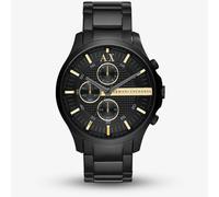 Armani Exchange Mens Hampton Chronograph Black Bracelet Watch AX2164