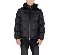 Armani Exchange Men's Hooded Zip-Up Jacket with Front Pockets - Black - XS