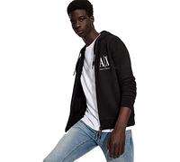 Armani Exchange Men's Icon Hoodie, Black (Black 1200), Small