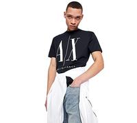Armani Exchange Men's Icon Logo Tee T-Shirt, Navy, S
