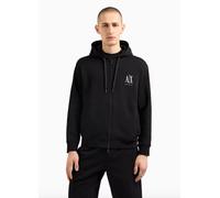 Armani Exchange Men's Icon Project, Emboidered Logo, Full Zip Hooded Sweatshirt