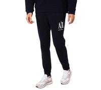 Armani Exchange for man. 8NZPPAZJ1ZZ1510 Navy gabardine chino trousers (XS), Casual, Cotton