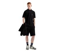 Armani Exchange Xm000367a_f13022u Short Sleeve Polo Black S Men