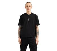 Armani Exchange Men's Icon Project, Embroidered Logo, T-Shirt, Black, L