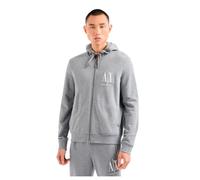 Armani Exchange for man. 8NZMPPZJ1ZZ3930 Grey fleece sweatshirt (M), Casual, Cotton, Long sleeve