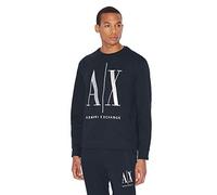 Armani Exchange Men's Icon Project Sweatshirt, Blue (Navy 1510), Small