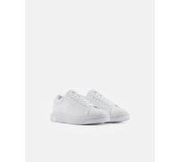 Armani Exchange Mens Leather Sneakers - Optical White 00152
