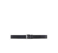 Armani Exchange Men's Logo Print Belt, Blue Navy, 36