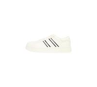 Armani Exchange Men London, Side Stripes, Color Contrast Sneaker, Off White Black, 9 UK