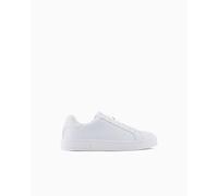Armani Exchange Men's London Trainers, White, 12 UK