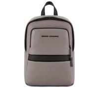 Armani Exchange Men's Madrid Sustainable, Contrasting Inner Lining Backpack, Driftwood