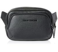 Armani Exchange Men's Madrid, Sustainable, Embossed Logo Waistbag, Black