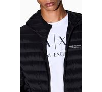 Armani Exchange Men's Milano - New York Hooded Jacket Black | Size: Large Armani Exchange Black L
