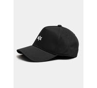Armani Exchange Mens Mini A|X Logo Baseball Cap - Black/White 00121 - Black/White 00121 - One Size