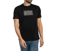 Outline Graphic Slim T-Shirt Black XL