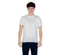 Slim Brand Repeat Graphic T-Shirt Off White M