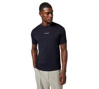 Armani Exchange Men's Plain Front Logo Patch T-Shirt, Blue, XXL