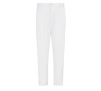 Armani Exchange Mens Plain Trousers - White - White - 30R